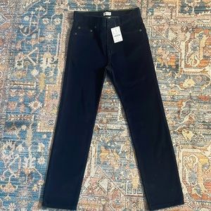 J Crew Factory Boys Navy Corduroy Pants NWT